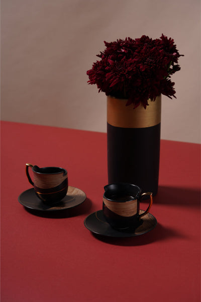 طقم قهوة 2 قطعة KL36