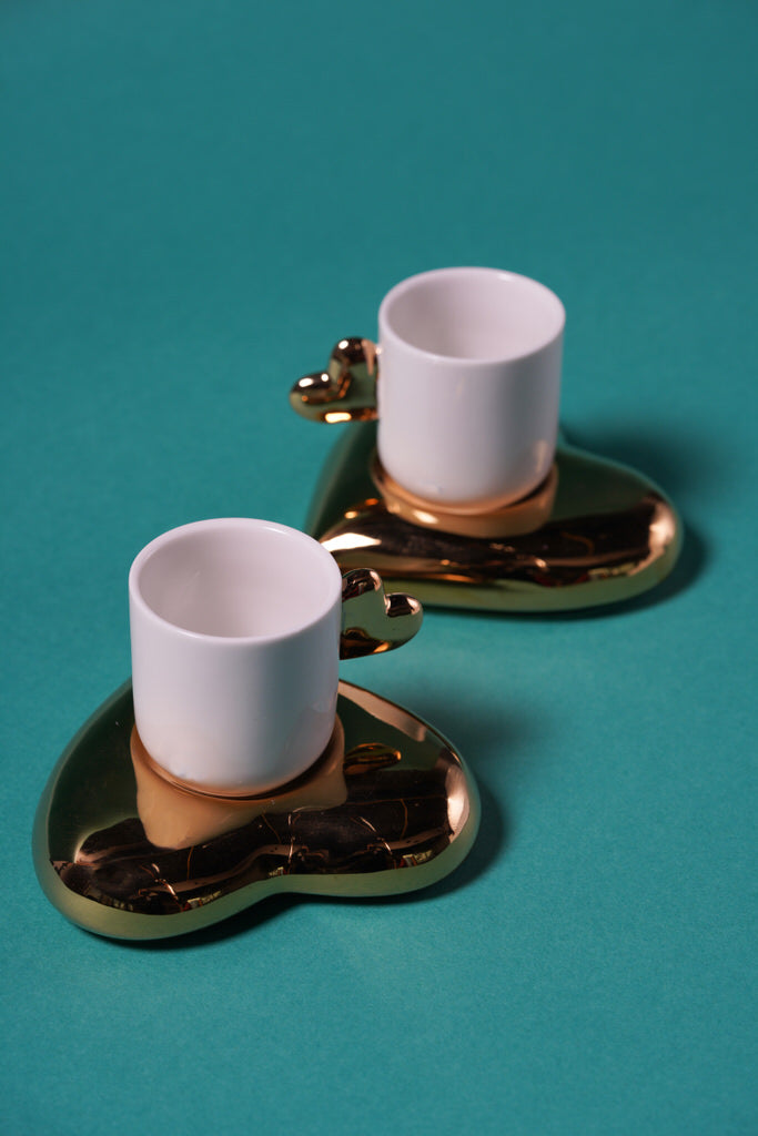 H45 Coffee Cups Set 2 Pcs