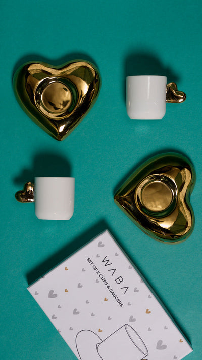 H45 Coffee Cups Set 2 Pcs
