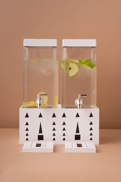 ZW8 Drink Dispenser 8L Set 2Pcs + Base