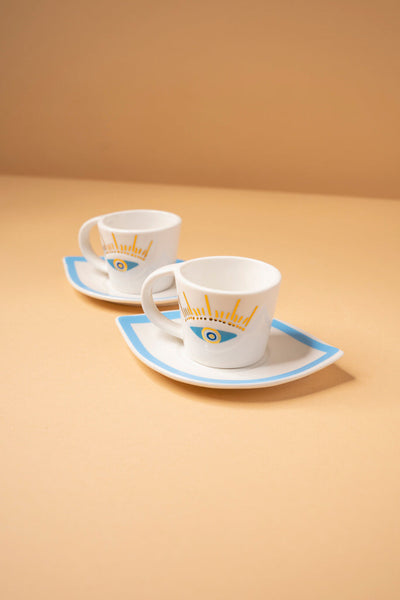 H31 Coffee Cups Set 2 Pcs