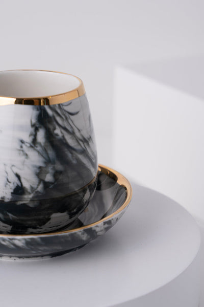 L11 Ceramic Cup With Saucer
