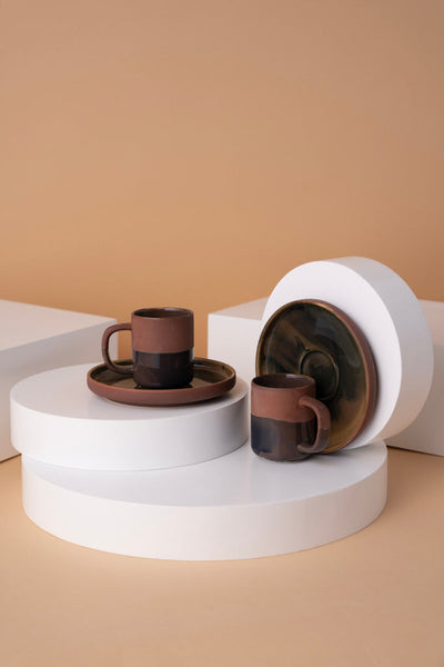 L12 Coffee Cups Set 2 Pcs