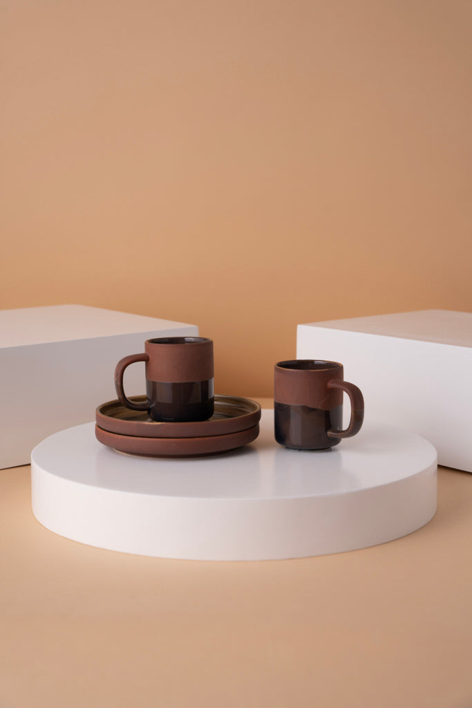L12 Coffee Cups Set 2 Pcs