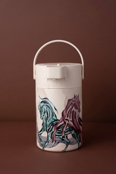 Zwarah Flask 2.5L Horses