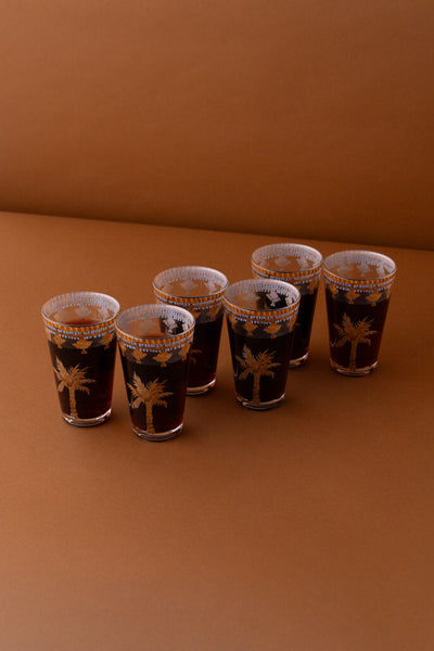 B1 Glass Cups Set 6 Pcs