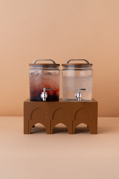 ZW4 Drink Dispenser 4L Set 2 Pcs + Base