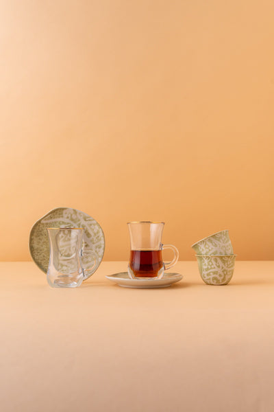 KL76 Tea & Coffee Set 18 Pcs