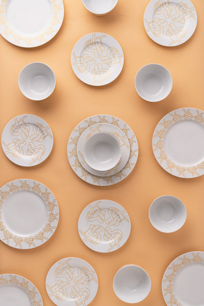 HJC1 Dinner Set 18 Pcs