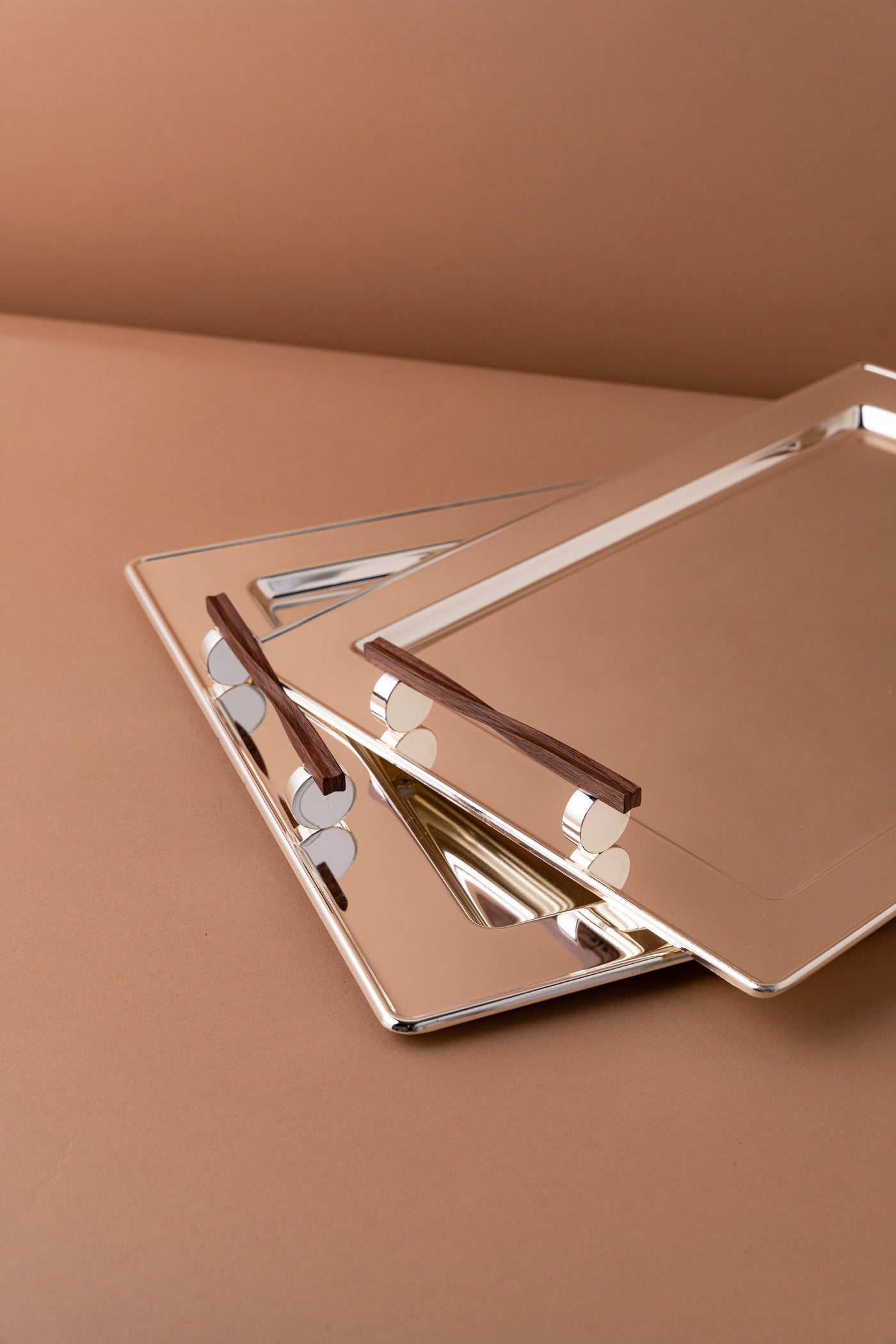 TP2 Rectangular Serving Trays Set 2 Pcs