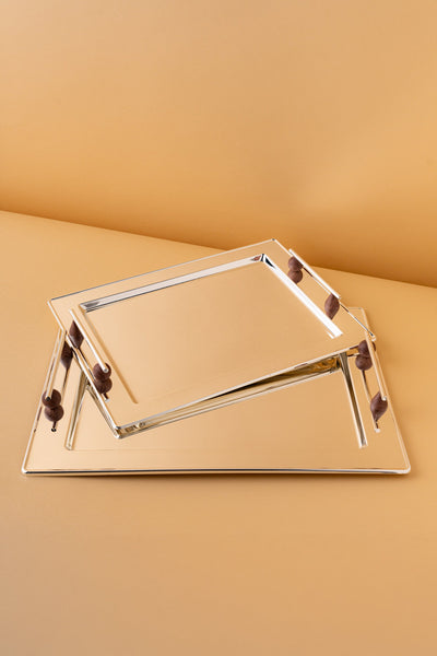 TP3 Rectangular Serving Trays Set 2 Pcs