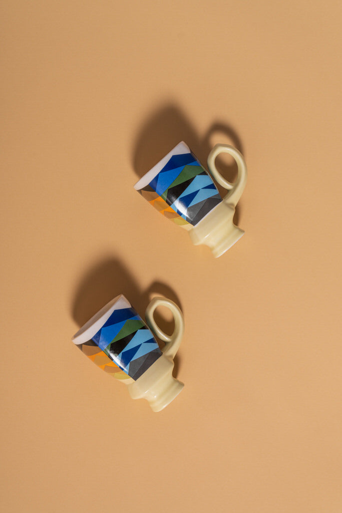 H5 Ceramic Mug Set 2 Pcs