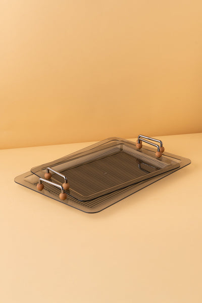 GF3 Acrylic Trays Set 2 Pcs