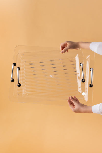 GF3 Acrylic Trays Set 2 Pcs