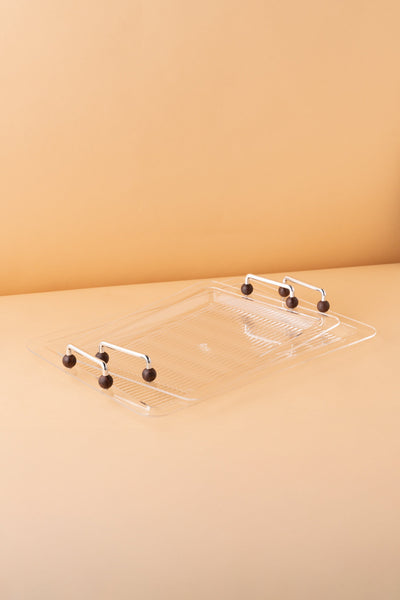 GF3 Acrylic Trays Set 2 Pcs